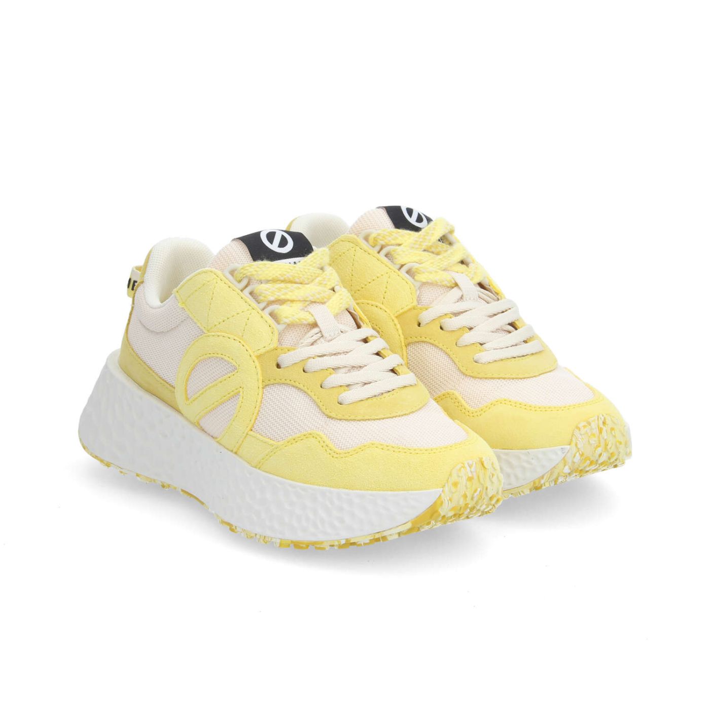 CARTER ICE CREAM  - SUEDE/KNIT/SUED - YELLOW/VANILLA SCENT